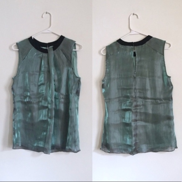 Robert Rodriquez Metallic Shell Top - Picture 4 of 6